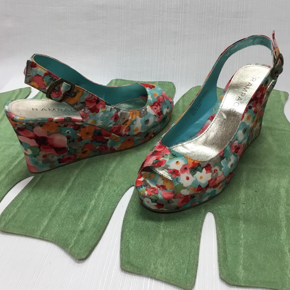 Rampage New Flowery Wedges